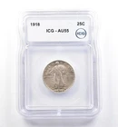 1918 Standing Liberty Quarter AU55 ICG *6079