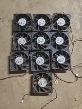 Lot Of 2 Martech 6000rpm 12vdc 2.7amp 4-pin fan for Bitmain Antminer S19 Miners