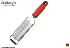 Microplane Gourmet Style Grater Wide with Cover. Chefs Plating Tool