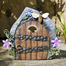 Metal Fairy Door Tree House garden woodland decoration ornament fairy lover gift