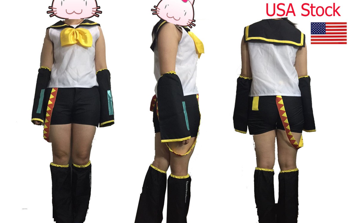 VOCALOID 2 Rin Kagamine Cosplay Costume | eBay VOCALOID 2 Rin Kagamine Cosplay Costume | eBay