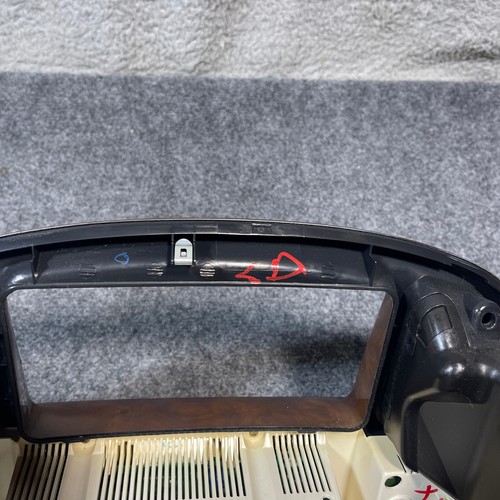 2003-2004 Toyota Sequoia Digital Climate Control Heater A/C 4WD Vents Bezel Wood - Picture 10 of 12