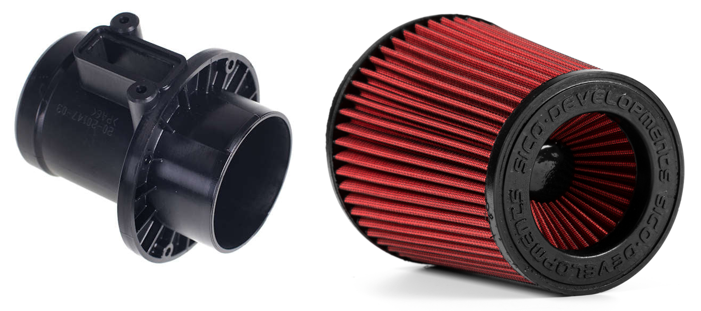 Fiesta MK7 ZetecS MAF housing and cotton filter combo eBay