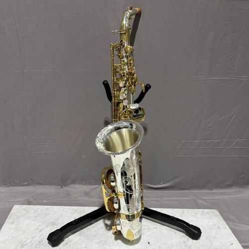 Yanagisawa A-WO37 Eb Silver Alto Saxophone Hardcase - Picture 6 of 6