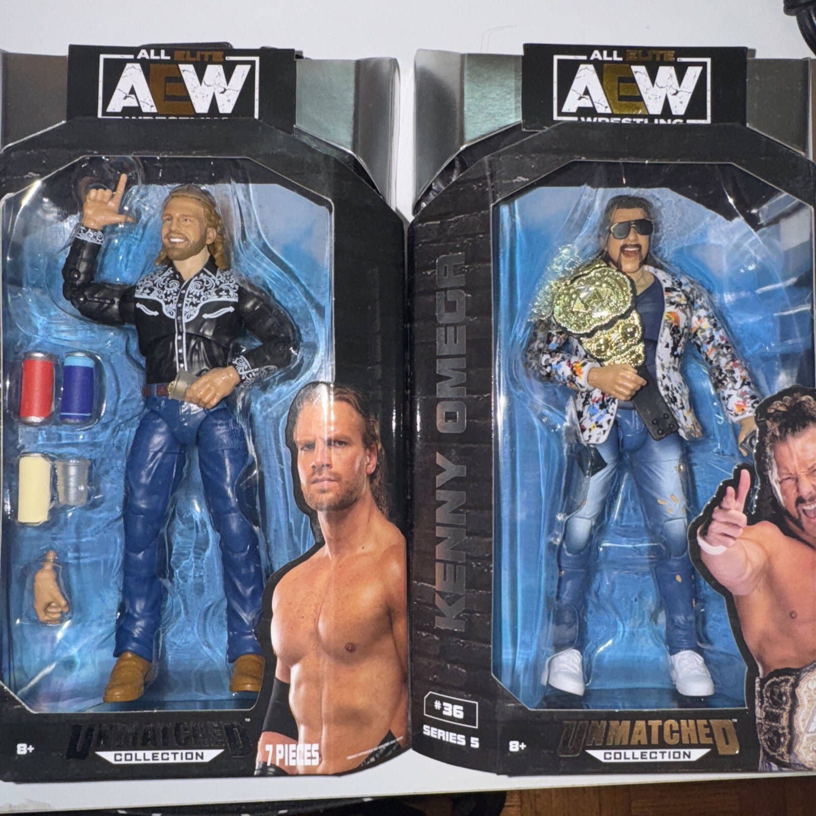 Kenny Omega AEW Unmatched Series 5 Wrestling Action Figure by Jazwares