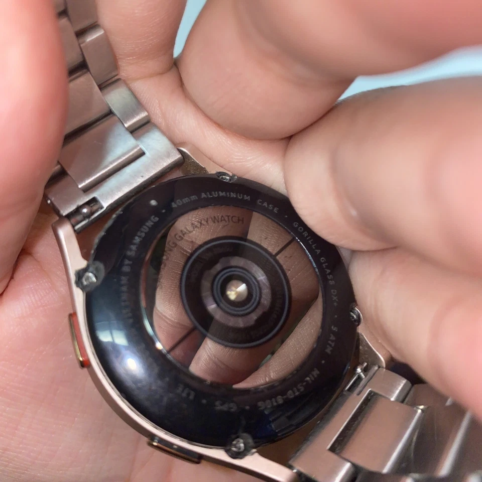 Samsung Galaxy Watch mil-std-810g Pink GPS Bluetooth WORKING - Image 2 of 3