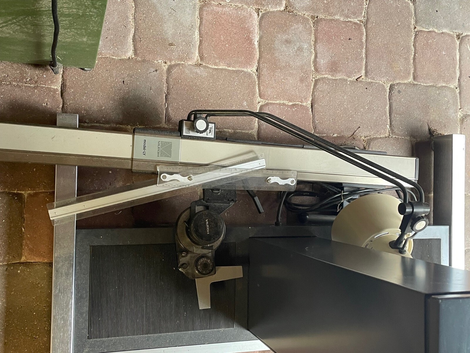 Power up and down Hamilton VR 20 Drafting Table 40” X 50”. Adjustable