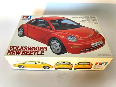 TAMIYA 1/24 VOLKSWAGEN NEW BEETLE Vintage Plastic Model Kit | eBay