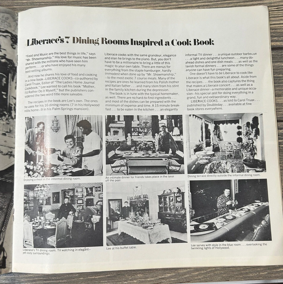 Programa de libro de cuentos The Liberace de colección  Foto 3 de 4