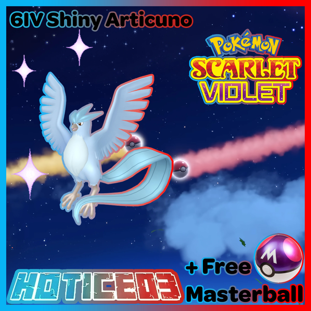 Shiny Articuno Pokemon Trade Go