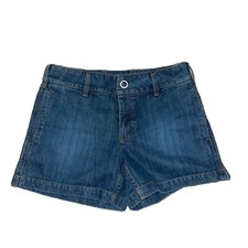 GAP denim blue jean summer shorts vintage Y2K 2002 womens size 6 cotton