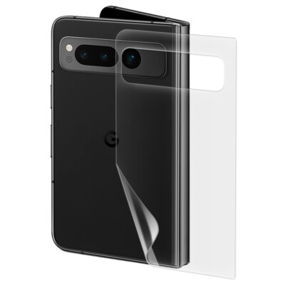 Transparent Soft Hydrogel Back Screen Protector f Google Pixel Fold 5G CellPhone