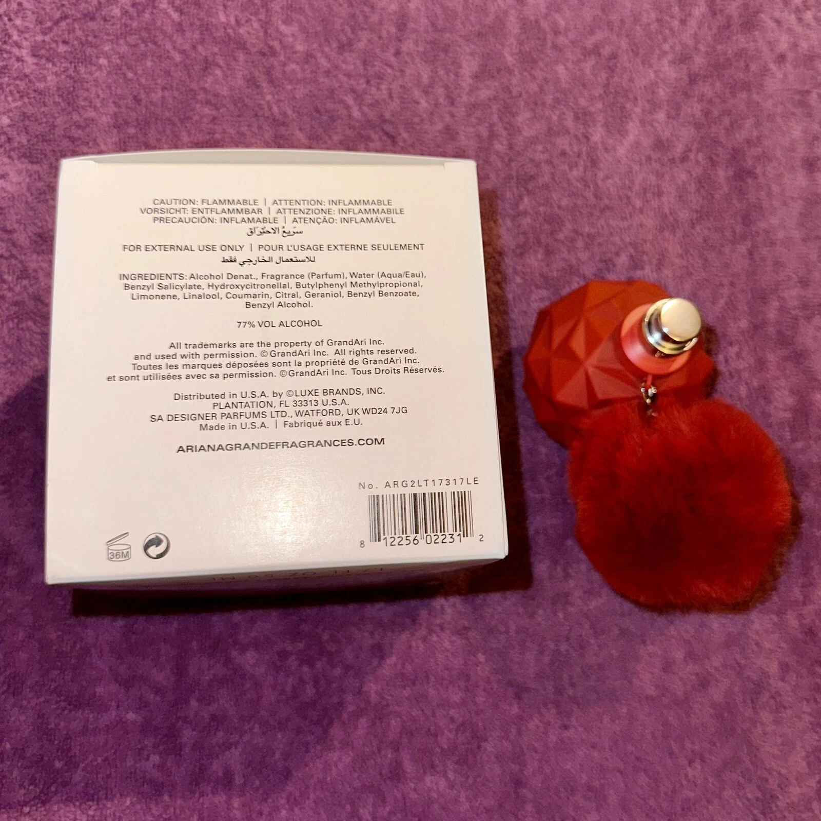 Limited Edition Sweet Like Candy Perfume by Ariana Chile Ubuy