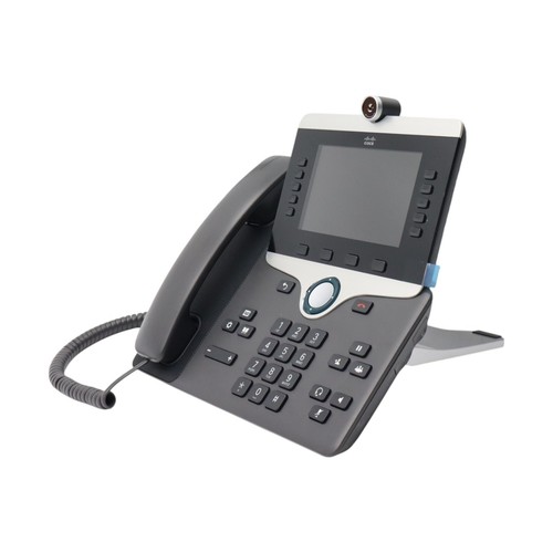 Cisco CP-8865-K9 IP Video Phone Wired/Wireless, Charcoal - Picture 2 of 3