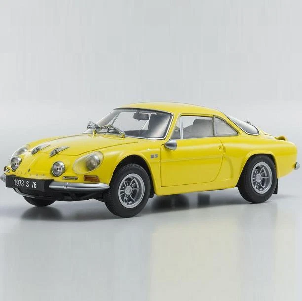1/18 Kyosho Alpine Renault A110 1600S Diecast Model Car Yellow