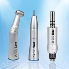 Dental Slow Low Speed Handpiece Push Contra Angle NSK Style Air Motor 4Holes