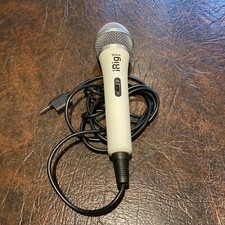 Irig Voice White Hand-held Karaoke Microphone For Phone Devices W Mic Holster