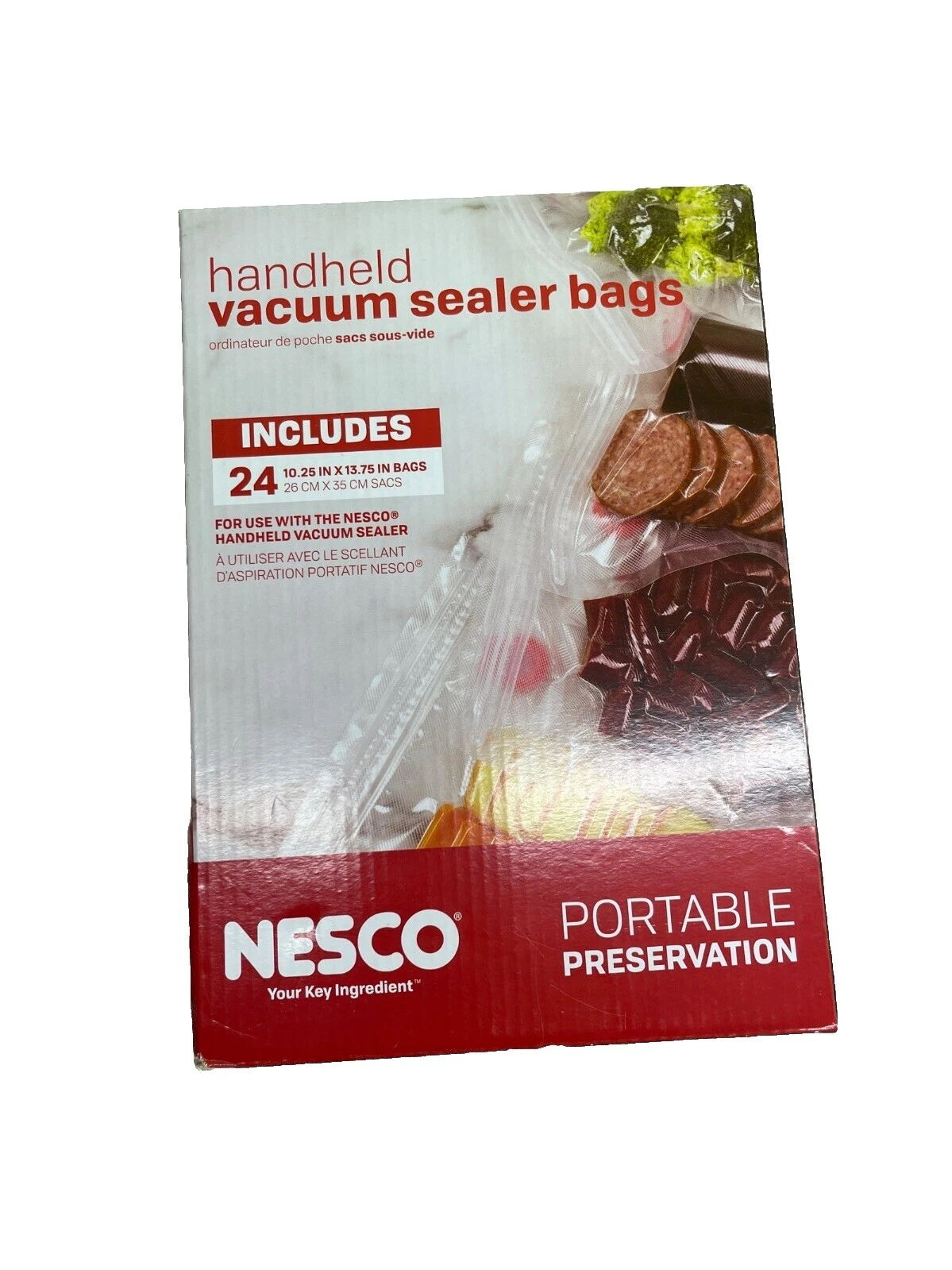 NESCO Vacuum Seal Bag Food Storage Bags