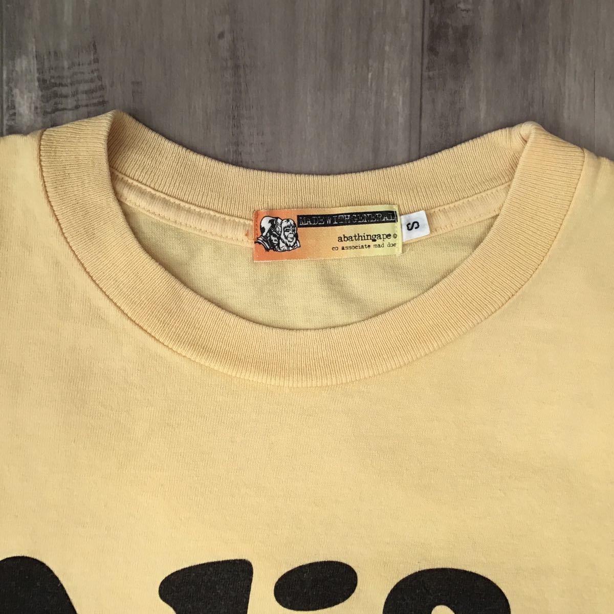 BAPE vintage Alife Gradation T-shirt Orange A Bathing Ape