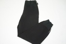 Ralph Lauren Collection Purple Label Black Polyamide Side Btn Pants Sz 8 NEW