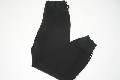 Ralph Lauren Collection Purple Label Black Polyamide Side Btn