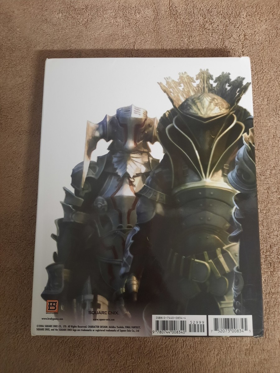 jeu game guide final fantasy 12 XII collector french fr ps2