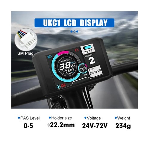 Ebike Display JN S866 S900 GD01 UKC1 UKC3 LCD Display SM/WP Anschlussstecker - Bild 17 von 36