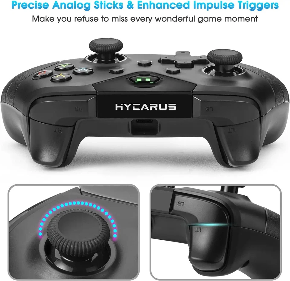 Wireless Controller for Xbox One/One X One S/Microsoft Windows PS3 Gamepad NEW - Image 2 of 4
