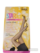 Spanx NiB Starpower Black Tights Size B
