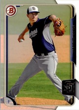 2015 Bowman Prospects #BP83 Matt Wisler San Diego Padres