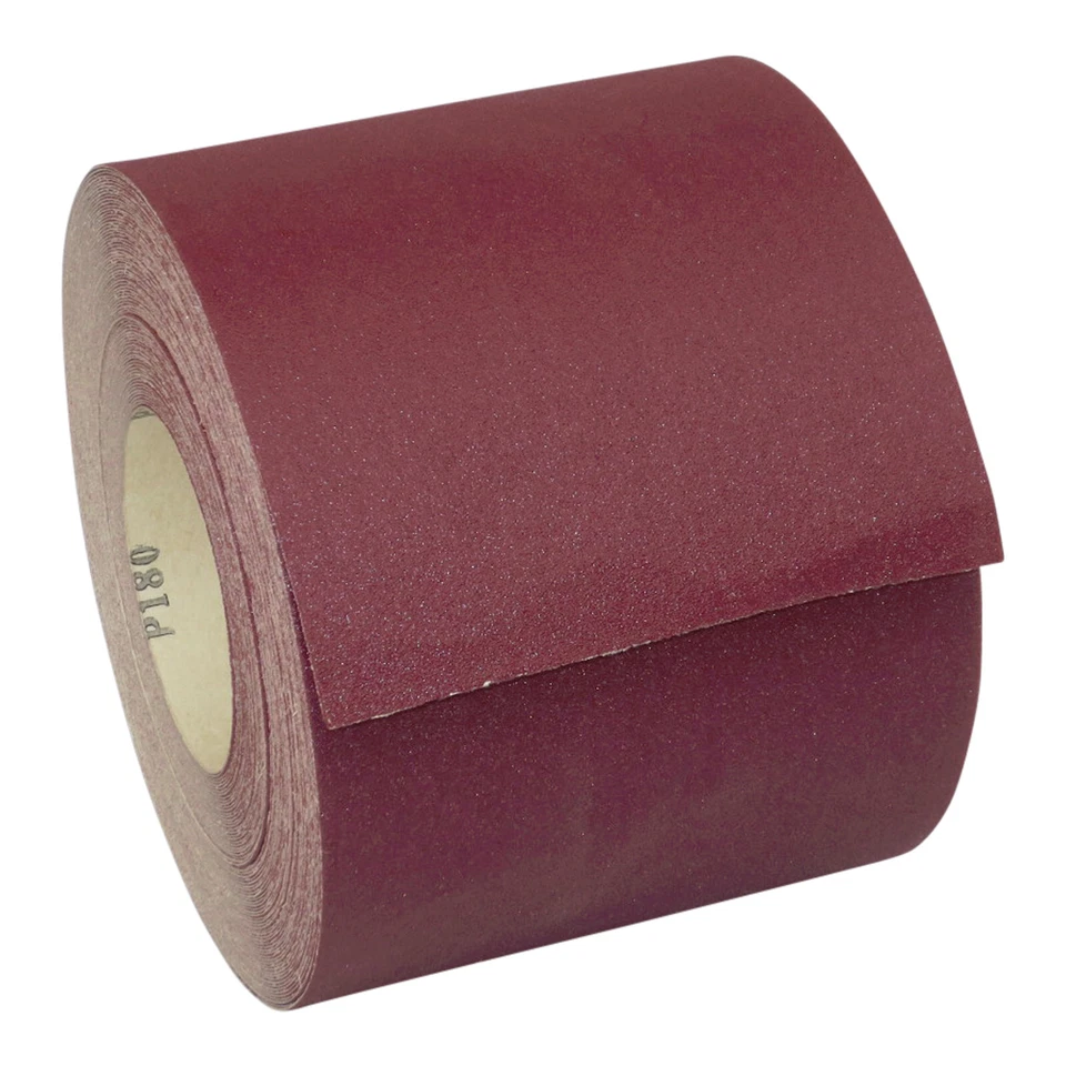 Eckra Rollenschleifpapier 115mm x 50m D-red P150 für Handschliff o Schwingschlei