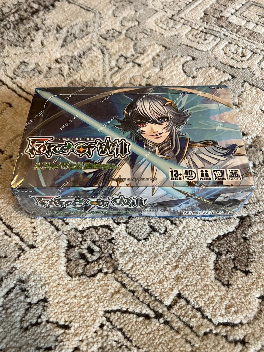 Force of Will TCG Sealed Collectible Card Game Boxes in English