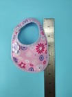 American Girl Bitty Baby Floral Embroidered Baby Doll Bib Purple Pink EUC — photo 10