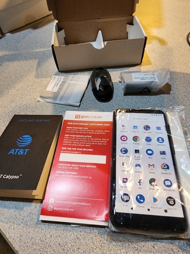 AT&T Calypso, 16GB, Chameleon Blue - Prepaid Smartphone - Afbeelding 4 van 4