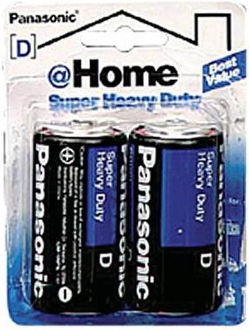 Batteries Super Heavy Duty Batteries, 2 Count-image