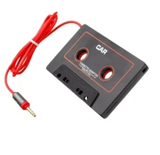 Car Cassette tape AUX Audio Converter Adapter for iPhone iPod MP3 Stereo 3.5mm