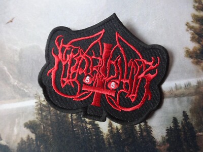 Marduk Black Metal Shape Patch Gorgoroth UrN Horna *