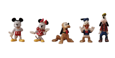 Arribas Brothers ディズニー スワロフスキー フィギュア Disney Arribas Brothers Fab Five Inaugural Set Swarovski Limited
