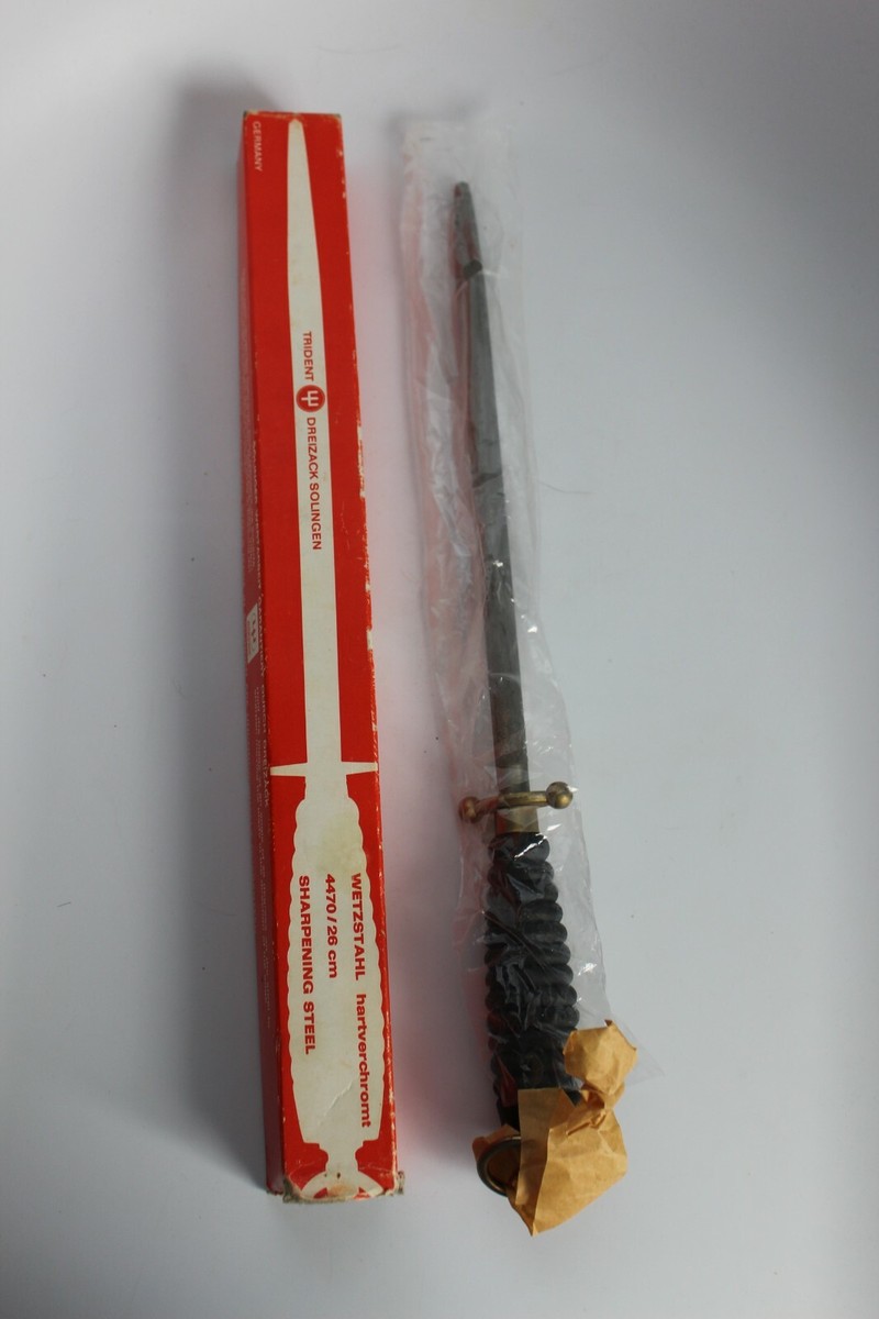 Wusthof Dreizack Solingen Trident Knife Sharpening Steel #4470