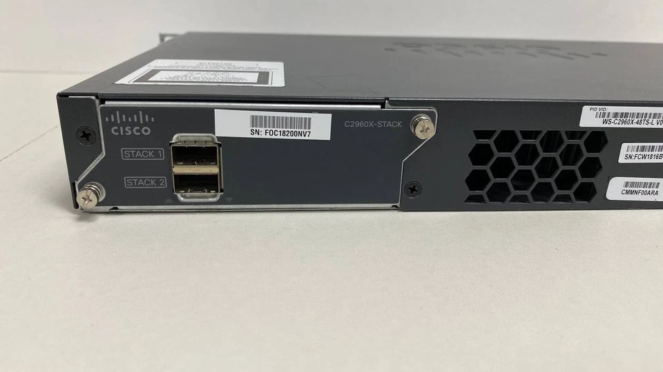 Cisco Catalyst WS-C2960X-48TS-L 2960-X 48 GigE, 4 x 1G SFP, C2960X-STACK - Image 2 of 4