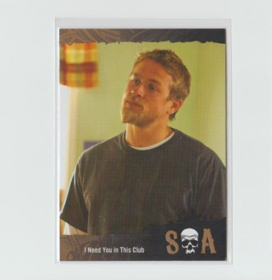 Cryptozoic Sons of Anarchy Season 4 & 5 Base Trading Card Charlie Hunnam Jax #20