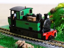 Locomotive 030 T Couillet pour voie étroite HOe / HOn30 pour Kato 109 & 103