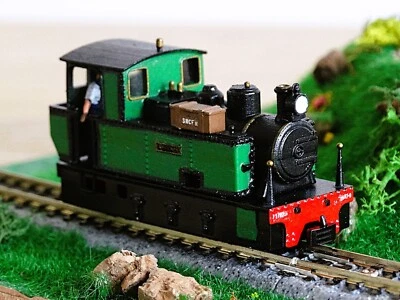 Locomotive 030 T Couillet pour voie étroite HOe / HOn30 pour Kato 109 & 103 - Photo 1/4