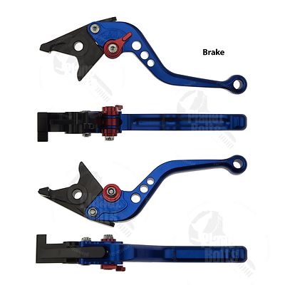 Blue CNC Shorty Brake Clutch Levers For Kawasaki Ninja ZX 9R 1000