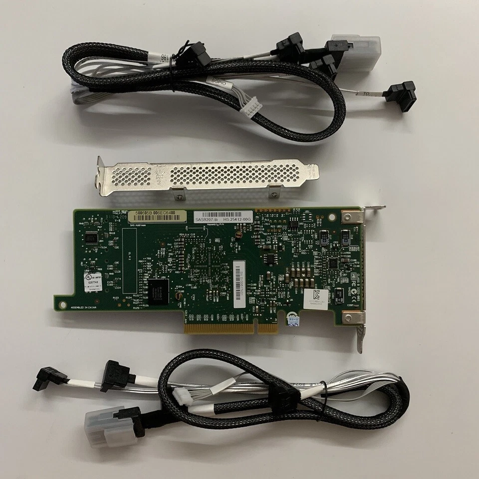 LSI SAS 9207-8i SATA 6Gb/s PCI-E Host Bus Adapter LSI00301 Raid Card 2PCS 8087 - Image 2 of 4