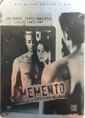 Memento DVD - Definitive Edition Steelbook 2 Discs von Christopher Nolan 2000