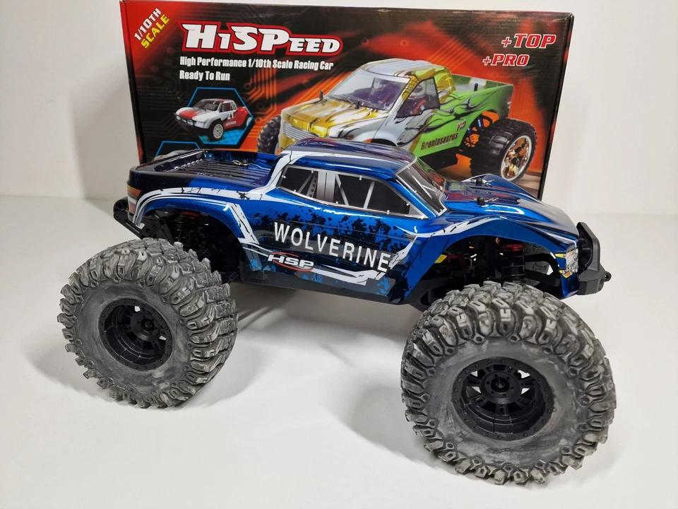 HSP Wolverine Pro Rc Monstertruck 1:10 4WD Brushless 60KM/H RcAuto Offroad 94701 - Bild 2 von 4