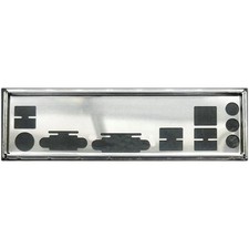 OEM I/O IO shield Backplate for Gigabyte AB350M-DS2 Motherboard Rear Baffle