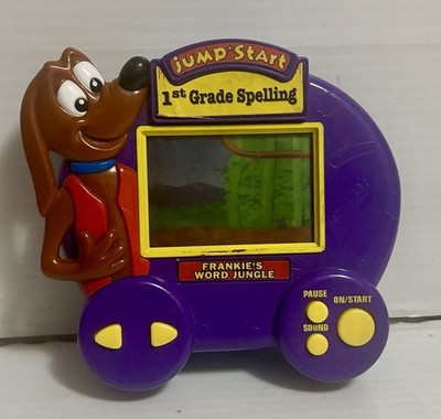 Jump Start Handheld Learning Game 1st Grade Spelling  Toymax 1999 Rare Vintage