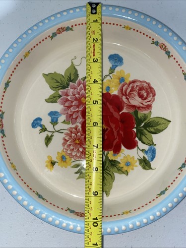 The Pioneer Woman Sweet Rose 10.5" Cazuela Plato Profundo Floral - Imagen 5 de 6